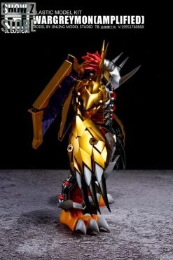 [Pre-Order] [SZ Custom] Bandai Custom Spirits Digimon Wargreymon Amplified W/ Custom Electroplated Chrome Painting -model store 00b13f7438