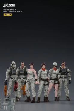 JoyToy Source 1/18 Mech Maintenance Team A Set Of 6 -model store 02136b3200