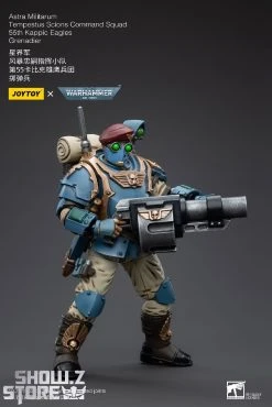 JoyToy Source 1/18 Warhammer 40K Astra Militarum Tempestus Scions Command Squad 55th Kappic Eagles Grenadier -model store 02c7b8dd81
