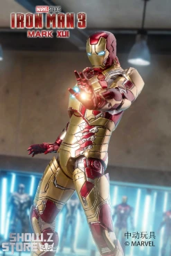 ZT Toys Marvel Licensed 1/10 Iron Man Mark 42 W/ LED -model store 02deb056da