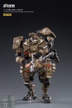 JoyToy Source 1/18 X-HH02 Hurricane Heavy Firepower Dual Mode Mecha Sand Version -model store 0432ee1cc7