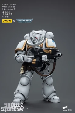 JoyToy Source 1/18 Warhammer 40K Space Marines White Consuls Intercessors 2 -model store 043711f11f