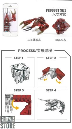 52Toys BeastBox BB-11 Trident -model store 04506b93f2