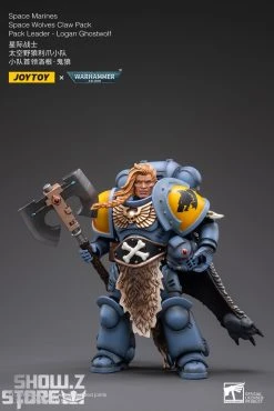 JoyToy Source 1/18 Warhammer 40K Space Wolves Claw Pack Leader-Logan Ghostwolf 13 JoyToy Source 1/18 Warhammer 40K Space Wolves Claw Pack Leader-Logan Ghostwolf -model store 0566556e78