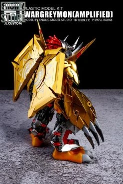 [Pre-Order] [SZ Custom] Bandai Custom Spirits Digimon Wargreymon Amplified W/ Custom Electroplated Chrome Painting -model store 05c3e3b5ba