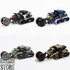 Rihio Multiabyss MM007 Lair Perambulator Set Of 4 (BlueBlackGreyBrown) -model store 06404b931f
