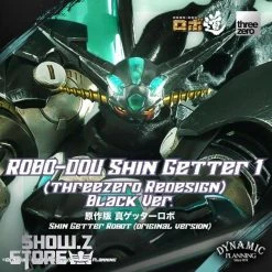 Threezero Shin Getter Robot Shin Getter 1 Black Version -model store 064c81fad1