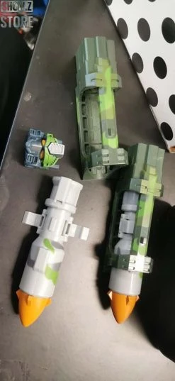 VISUAL Head Sculpt & Missiles Upgrade Kit For TFC STC-01B Supreme Tactical Commander Jungle Version -model store 06ec4aa7d9