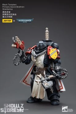 JoyToy Source 1/18 Warhammer 40K Black Templars Primaris Sword Brethren Granbertus 16 JoyToy Source 1/18 Warhammer 40K Black Templars Primaris Sword Brethren Granbertus -model store 07ab186dbf