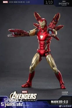 ZT Toys Marvel Licensed 1/10 Iron Man Mark 85 2.0 Version -model store 080076e320