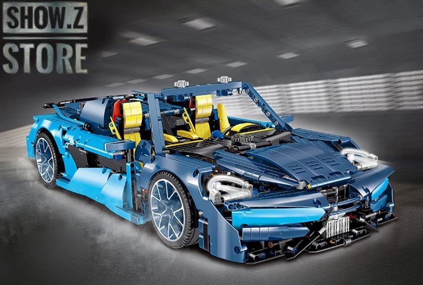 Lepin/Lin07 16029 McLaren 570S Bugatti 42083 B-Model 7 Lepin/Lin07 16029 McLaren 570S Bugatti 42083 B-Model - Image 5