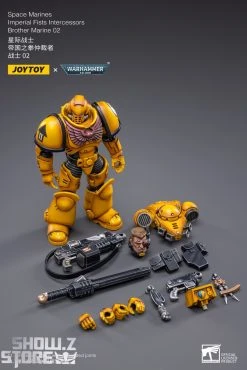 JoyToy Source 1/18 Warhammer 40K Imperial Fists Intercessors Brother Marine 02 15 JoyToy Source 1/18 Warhammer 40K Imperial Fists Intercessors Brother Marine 02 -model store 082257944e
