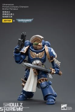 JoyToy Source 1/18 Warhammer 40K Ultramarines Primaris Company Champion Brother Parnaeus -model store 08923b572d