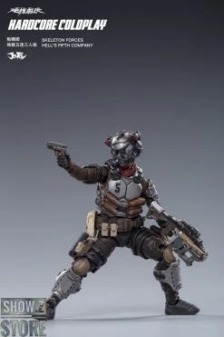 JoyToy Source 1/18 Hardcore Coldplay Skeleton Forces Hell’s Fifth Company -model store 089f77e41f
