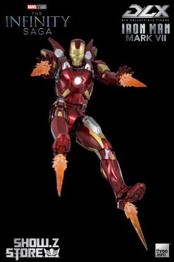 Threezero 1/12 Marvel Studio The Infinity Saga DLX Iron Man Mark 7 -model store 08c11e2b9e