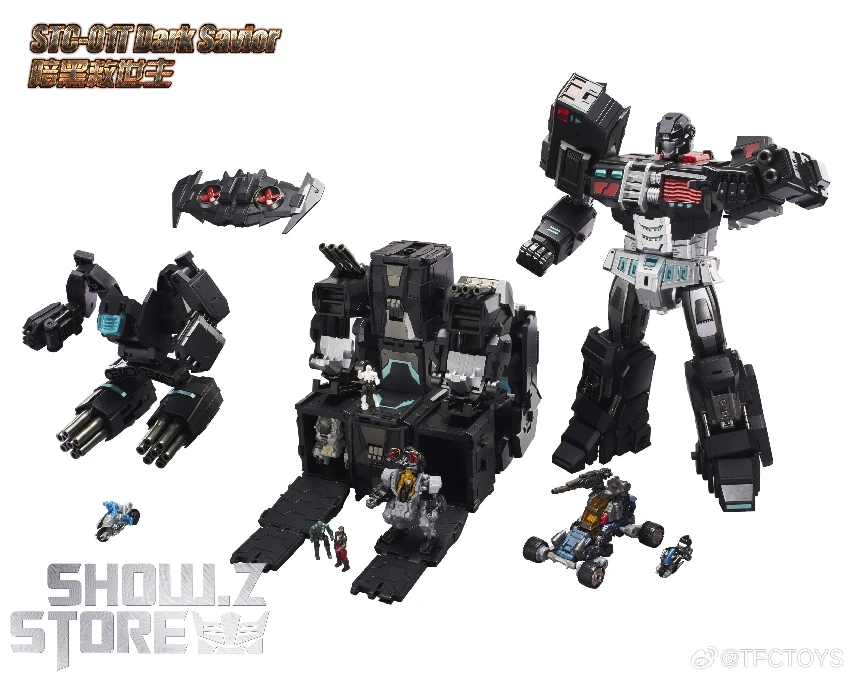 TFC Toys STC-01T Supreme Tactical Commander Dark Savior Carrier Version 6 TFC Toys STC-01T Supreme Tactical Commander Dark Savior Carrier Version - Image 4