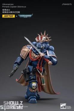 JoyToy Source 1/18 Warhammer 40K Ultramarines Primaris Captain Sidonicus -model store 0a51e2be9a