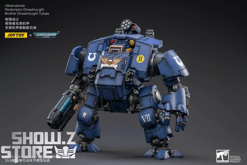 JoyToy Source 1/18 Warhammer 40K Ultramarines Redemptor Dreadnought Brother Tyleas 9 JoyToy Source 1/18 Warhammer 40K Ultramarines Redemptor Dreadnought Brother Tyleas - Image 7