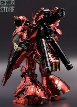[SZ Custom] Bandai Custom RG 1/144 MSN-04 Sazabi W/ Custom Electroplated Chrome Painting -model store 0dc94e7124