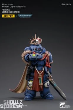 JoyToy Source 1/18 Warhammer 40K Ultramarines Primaris Captain Sidonicus -model store 0e35ebe33e