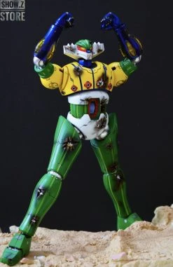 King Arts Diecast Scene Series DFS075 Steel Jeeg Battle Damaged Version -model store 0e74f2829f