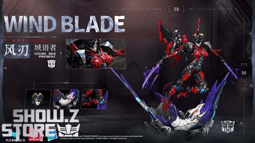 Azure Sea Studios Transformers Licensed Windblade Statue 14 Azure Sea Studios Transformers Licensed Windblade Statue - Image 12