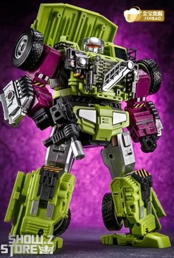 Jinbao DF03 Builder.D Devastator Green Version Set Of 6 Oversized Version -model store 0f794cbfe4