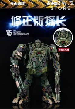 WeiJiang Wei Jiang WJ M02 M-02 Robot Force Hound Oversized Black Apple Alloy Modified Version -model store 103c708afc