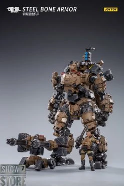 JoyToy Source 1/24 Steel Bone W/ Pilot Desert Version #2 -model store 10409af180