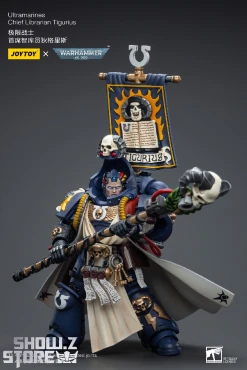 JoyToy Source 1/18 Warhammer 40K Ultramarines Chief Librarian Tigurius -model store 10d9d4525f