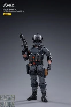 JoyToy Source 1/18 NORTH Firehammer Assault Mech W/ Pilot -model store 11930906b4