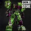Generation Toy GT-01GS Gravity Builder Devastator Green Shadow Clear Vesion Set Of 6 -model store 1305dbce19