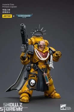JoyToy Source 1/18 Warhammer 40K Imperial Fists Primaris Captain -model store 130611efc2