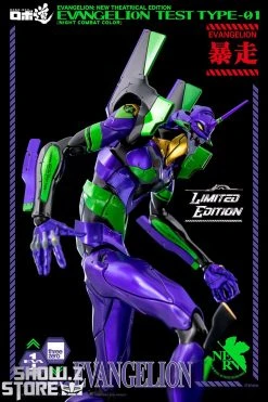 Threezero ROBO-DOU Evangelion Test Type-01 Night Combat Color Version -model store 1341bf2c0a