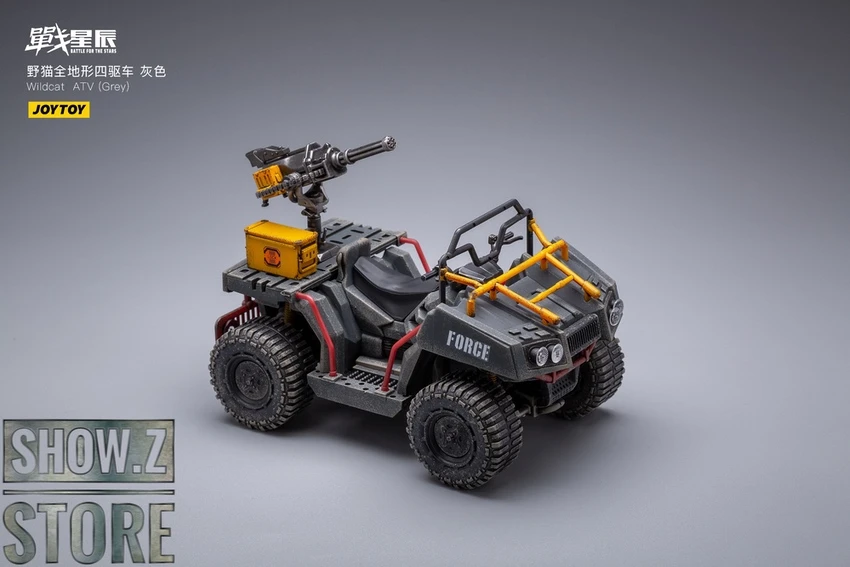 JoyToy Source 1/18 WildCat ATV Grey Version 5 JoyToy Source 1/18 WildCat ATV Grey Version - Image 3