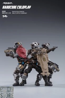 JoyToy Source 1/18 Hardcore Coldplay Skeleton Forces Hell’s Fifth Company -model store 152264c77d