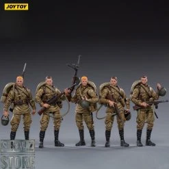 JoyToy Source 1/18 WWII Soviet Infantry Set Of 5 24 JoyToy Source 1/18 WWII Soviet Infantry Set Of 5 -model store 15cf32d2d7