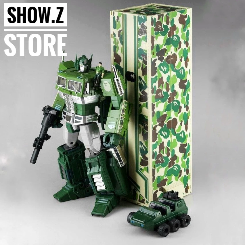4th Party MP10A Optimus Prime Convoy Bape Green Camo Version 3 4th Party MP10A Optimus Prime Convoy Bape Green Camo Version