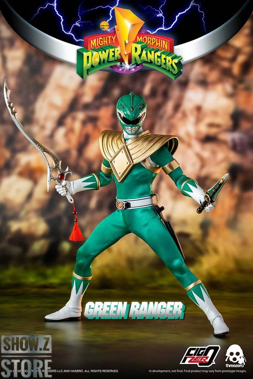 Threezero Studio 1/6 Mighty Morphin Power Rangers Green Ranger 9 Threezero Studio 1/6 Mighty Morphin Power Rangers Green Ranger - Image 7