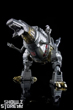 4th Party MP-08 King Grimlock Reximus Prime Oversized Stainless Steel Color Version -model store 16ae54ffa6
