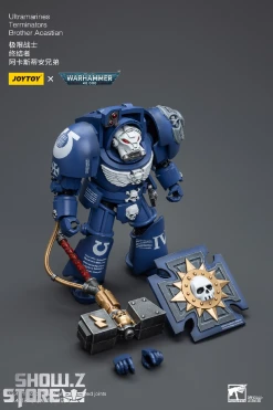 JoyToy Source 1/18 Warhammer 40K Ultramarines Terminators Brother Acastian -model store 1708e0b891