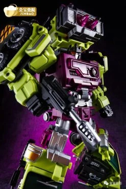 [New In Box] Jinbao Oversized Devastator Scrapper & Mixmaster [Set B] -model store 1873fb8b30 1