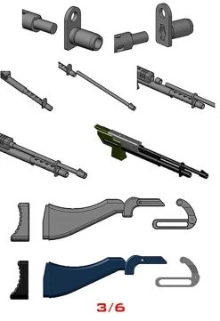 Shockwave Lab SL-31 MP-4 Beast War Dinobot Weapon Upgrade Kit -model store 18d7e3d7ca