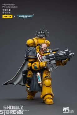 JoyToy Source 1/18 Warhammer 40K Imperial Fists Primaris Captain -model store 198d6328ee