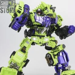Generation Toy GT-99 Gravity Builder Devastator Metallic Painted Limited Version W/ Upgrade Kit -model store 19d715d409