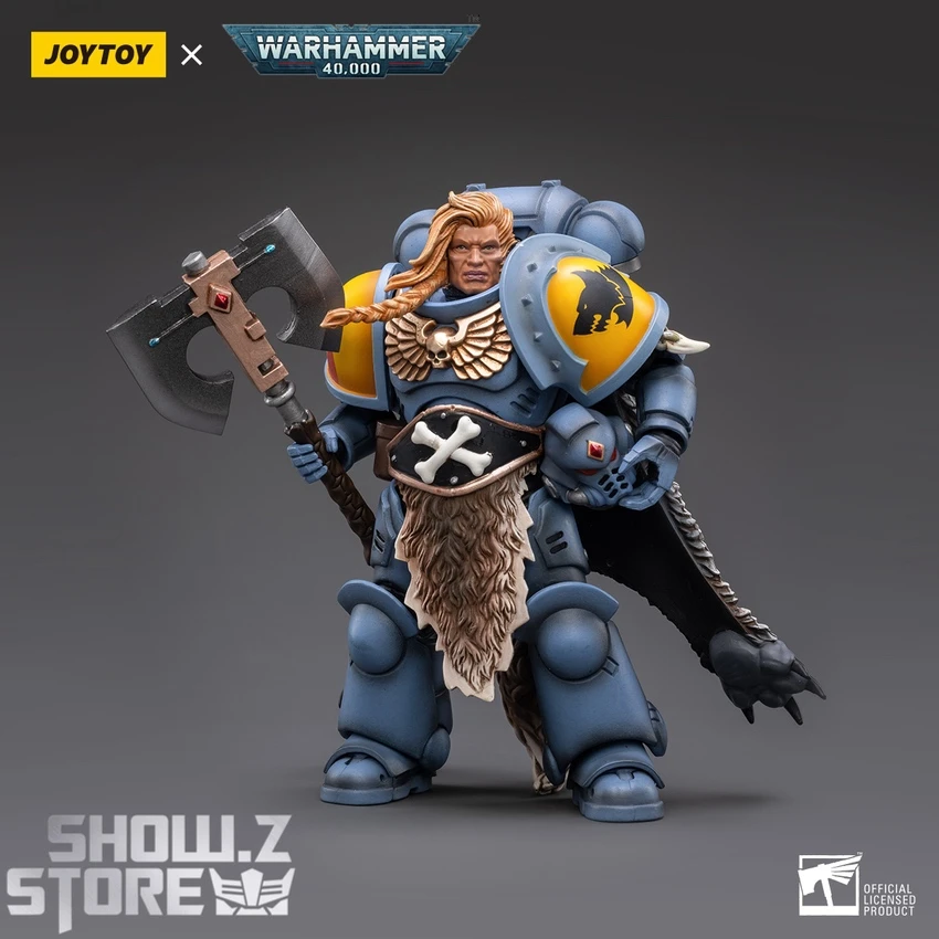 JoyToy Source 1/18 Warhammer 40K Space Wolves Claw Pack Leader-Logan Ghostwolf 4 JoyToy Source 1/18 Warhammer 40K Space Wolves Claw Pack Leader-Logan Ghostwolf - Image 2