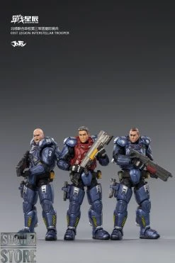 JoyToy Source 1/18 The 3rd Legion Interstellar Trooper Set Of 3 -model store 1a859f9673