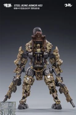 JoyToy Source 1/25 H03 Steel Bone Attack Mecha Desert Color W/ Pilot -model store 1ab30d4cc2
