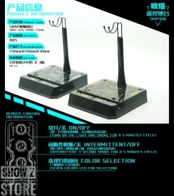 SNAP Remote Smoke Display Stand W/ LED Gold Version -model store 1af85cdaaf