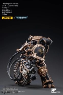 JoyToy Source 1/18 Warhammer 40K Chaos Space Marine Black Legion Havocs Marine 04 -model store 1bbf4576ad